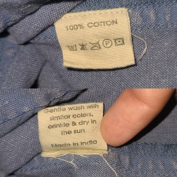 Magnolia Pearl Cosmos overalls blue os rare overall pant pants jumpsuit romper - Picture 7 of 16